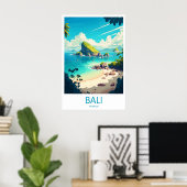 Bali Impression sur toile Art mural Bali Décoratio (Bureau à domicile)