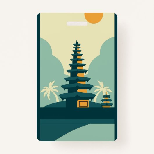 Bali Indonesia Badge (Voorkant)