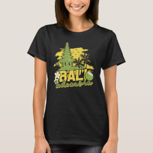 Bali Indonesia Mannen Women Denpasar Balinese Trav T-shirt