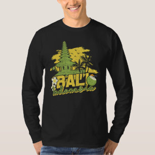 Bali Indonesia Mannen Women Denpasar Balinese Trav T-shirt