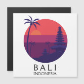 Bali Indonesia Temple Vintage Reizen (Voorkant / Achterkant)