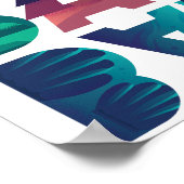 Bali Indonesia Travel Poster (Hoek)