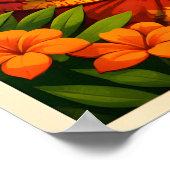 Bali Indonesia - Vintage Travel Poster (Coin)