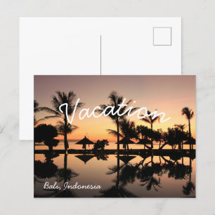 Bali, Indonesië ansichtkaart Briefkaart