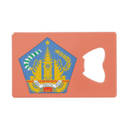 Bali, Indonesië (Kleine Soenda-eilanden) Kredietkaart Flessenopener