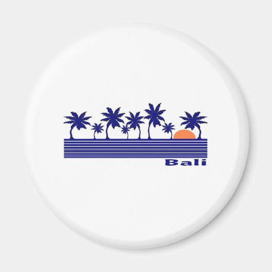 Bali, Indonesië Magneet (Voorkant)