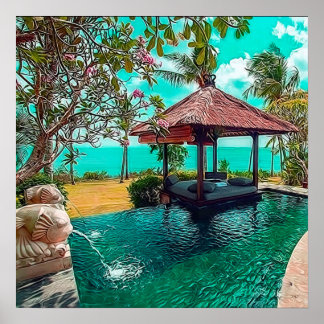 Bali, Indonesië Poster