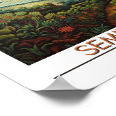 Bali Indonesië Reizen Seminyak Poster (Hoek)