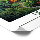 Bali Indonesië Reizen Ubud Poster (Hoek)