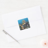 Bali, Indonesië Vierkante Sticker (Envelop)