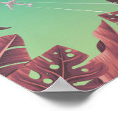 Bali indonsia vintage-poster poster (Hoek)