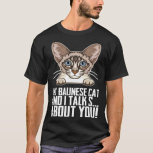 Bali-katten Balinese Bali-katten T-shirt