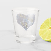 Bali Nights Batik Heart Shot Glas (Achterkant)