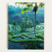 Bali | Overzicht van rijstterrassen Planner (Voorkant)