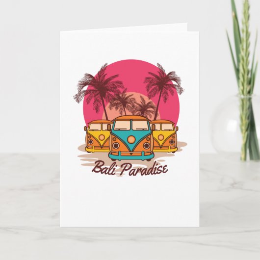 Bali Paradise Kaart (Voorkant)