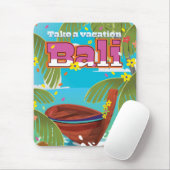 Bali Reisposter. Muismat (Met muis)