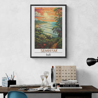 Bali Reisposter, Seminyak Reisposter Poster