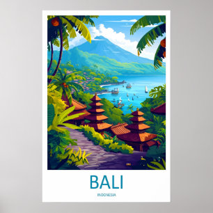 Bali Reisprint Muur Kunst Bali Muur Hanging Thuis Poster