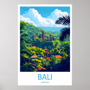 Bali Reisprint Muur Kunst Bali Muur Hanging Thuis Poster
