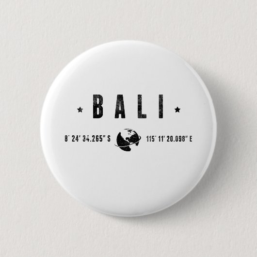 Bali Ronde Button 5,7 Cm (Voorkant)