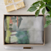 Bali Sjabloon Losse waterverf schilderij Tissuepapier (Geschenk)