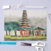 Bali Sjabloon Losse waterverf schilderij Tissuepapier (Craft)