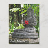 Bali Statue Briefkaart (Voorkant)