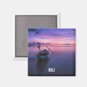 Bali Sunset Fridge Magneet (Voorkant / Achterkant)