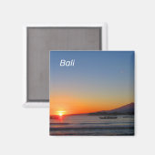 Bali Sunset Magnet Magneet (Voorkant / Achterkant)