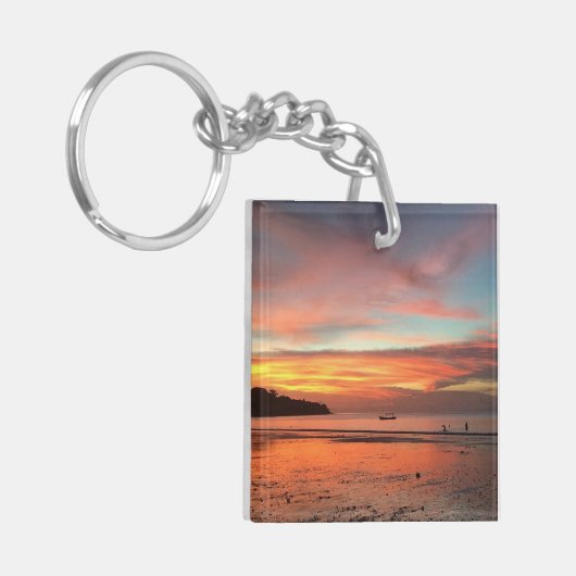 Bali Sunset Sleutelhanger (Voorkant Links)