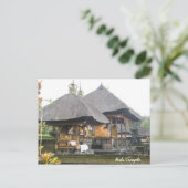 Bali Temple Briefkaart (Staand voorkant)