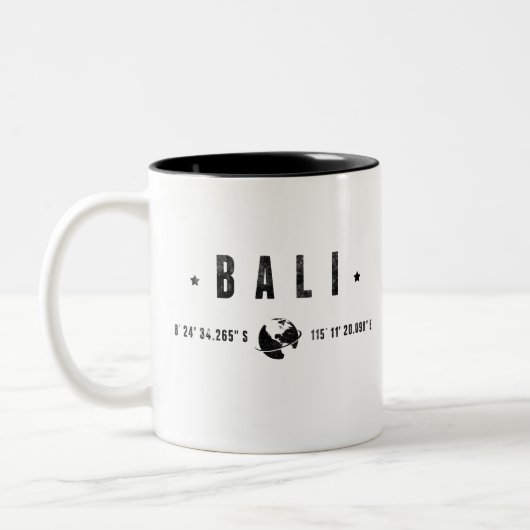 Bali Tweekleurige Koffiemok (Links)