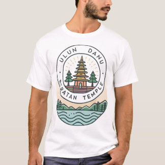 Bali Ulun Danu Beratan Tempel T-shirt