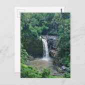 Bali watervallen briefkaart (Voorkant / Achterkant)
