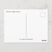 Balies over Bagan, Myanmar Briefkaart (Achterkant)