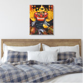 Balinais Barong Enveloppé Toile (Insitu(Chambre))
