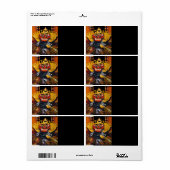 Balinese Barong Etiket (Full Sheet)