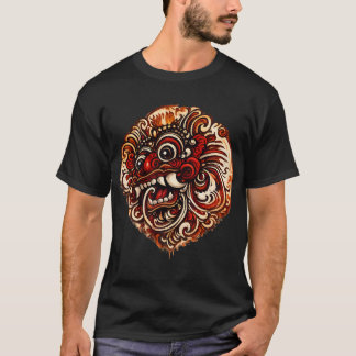 Balinese Barong Illustration T-Shirt