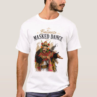Balinese Gemaskerd T-shirt