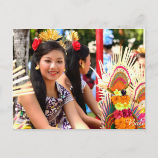 Balinese Girl Briefkaart