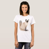 Balinese kat t-shirt (Voorkant volledig)