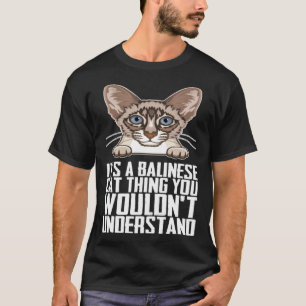Balinese katten Balinese Papa Balinese mannen 2 T-shirt