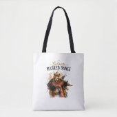Balinese Masked Dance Tote Bag (Devant)