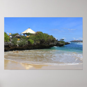 Balinese tempel poster