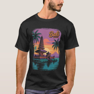 Balinese Tempels Indonesische Vintage Bali Indones T-shirt