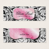 Balise 311 Lavish Pink Platter Argent Hang Balise  (Devant & derrière)