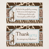 Balise B de cadeau Safari Boy (Devant & derrière)