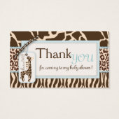 Balise B de cadeau Safari Boy (Dos)