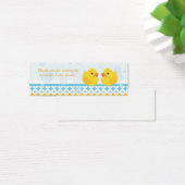Balise Baby shower Twin Rubber Duckies Favoriser (Bureau)