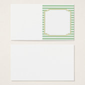 Balise Bi-pliage de bande verte Sage (Devant & derrière)